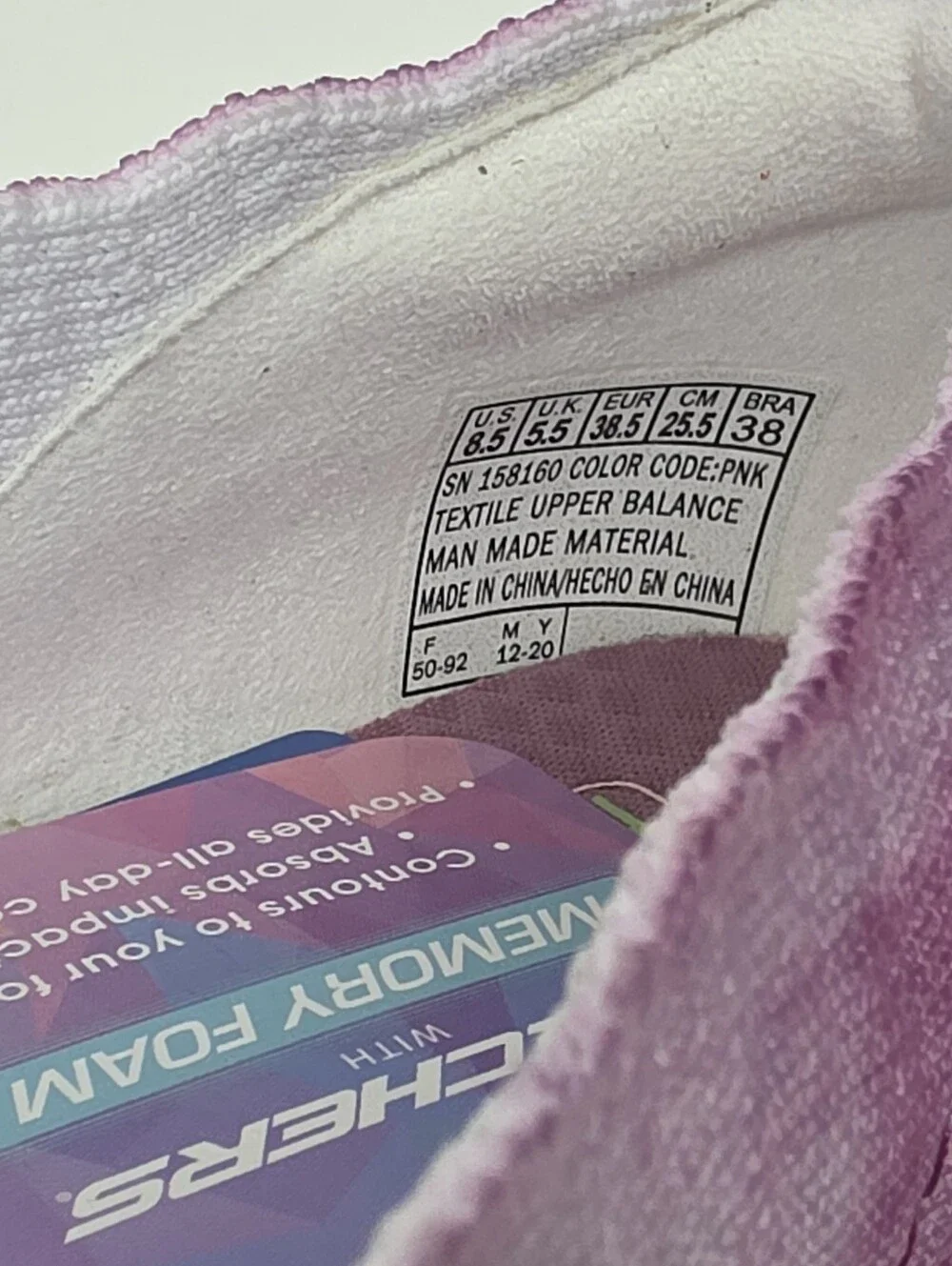 Skechers Cleo FLEX Wedge Tie Dye Pink NEW - 8.5 - Picture 12 of 12